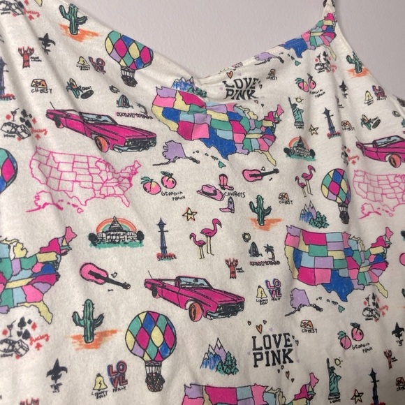 PINK Victoria's Secret Multicolor Cami Top - Picture 2 of 3